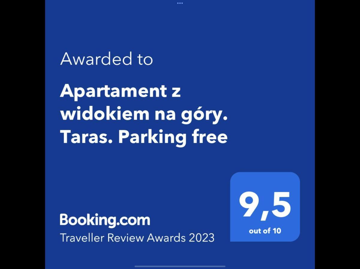Apartament Z Widokiem Na Gory. Taras. Parking Free Закопане Екстериор снимка